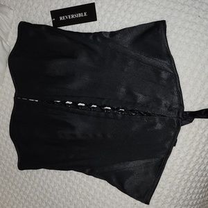 Charlotte Russe reversable corset top